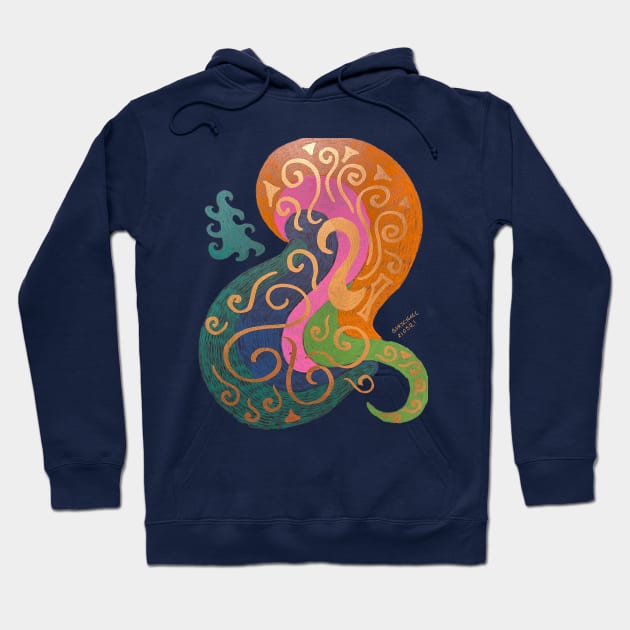 Harmonious S à l'invers Hoodie by Barschall